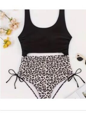 High-Waist One-Piece Swimsuit